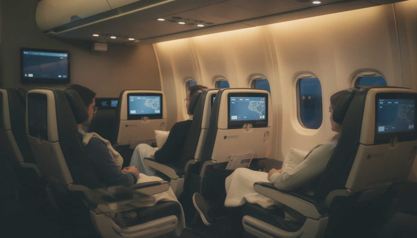 Premium economy flights