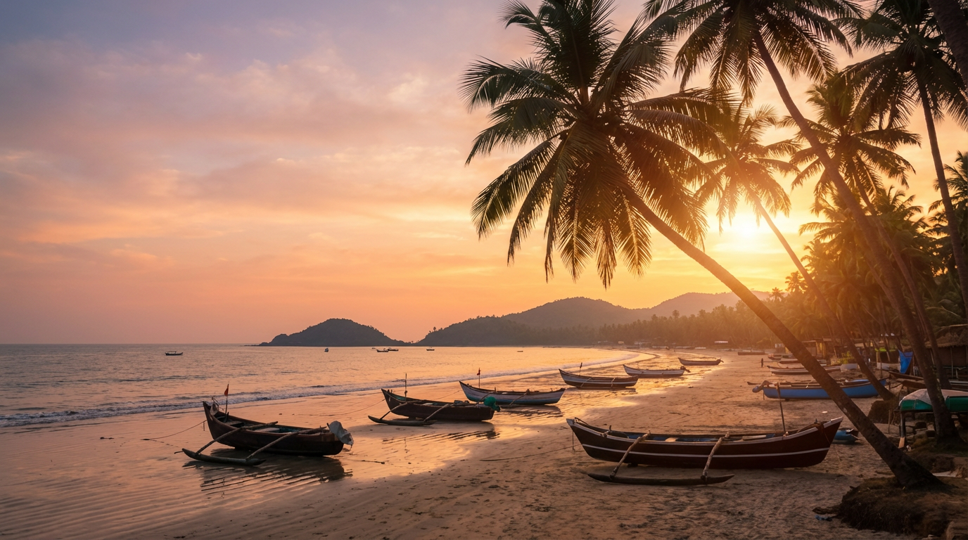 Hidden beaches of South Goa